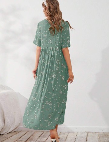 Rochie lunga SHEIN, verde