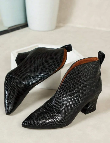 Botine SHEIN, negru