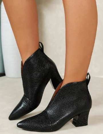 Botine SHEIN, negru