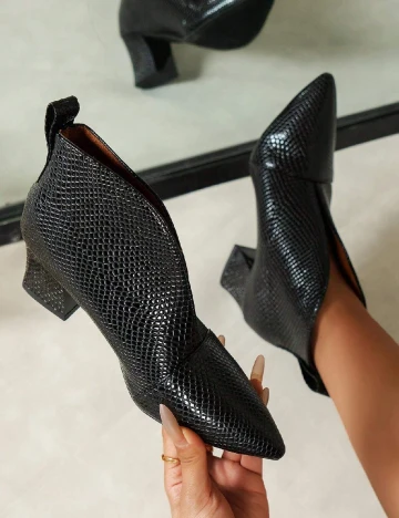 Botine SHEIN, negru