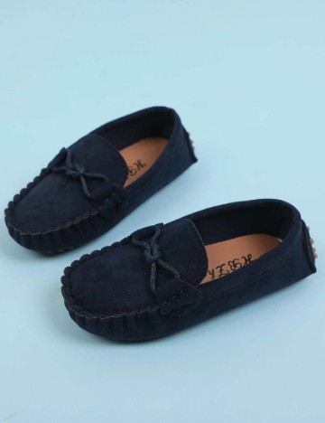 Mocasini Shein Kids, bleumarin