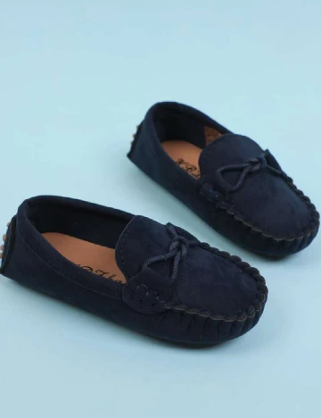 Mocasini Shein Kids, bleumarin Albastru