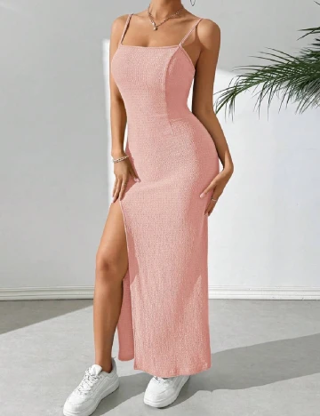 Rochie lunga SHEIN, roz