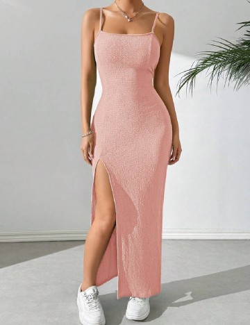 Rochie lunga SHEIN, roz