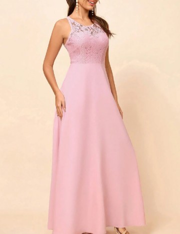 Rochie lunga SHEIN, roz