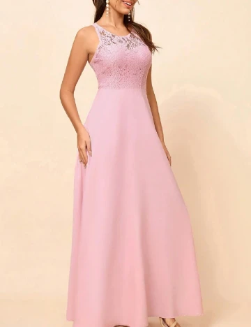 Rochie lunga SHEIN, roz