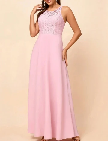 Rochie lunga SHEIN, roz