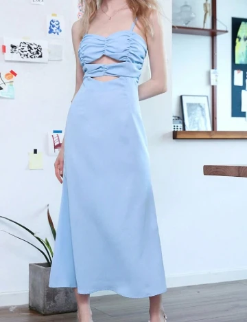 Rochie medie SHEIN, bleu