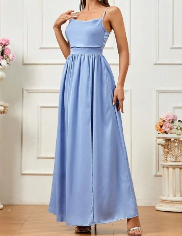 Rochie lunga SHEIN, albastru