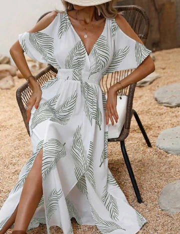 Rochie lunga SHEIN, alb