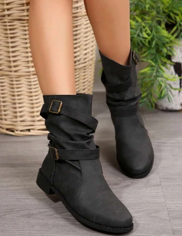 Ghete SHEIN, negru Negru