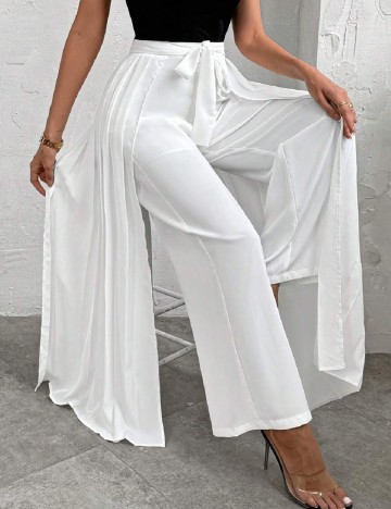 Pantaloni SHEIN, alb