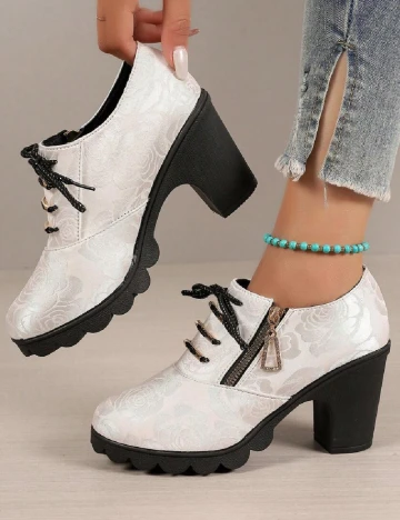 Pantofi SHEIN, alb Alb