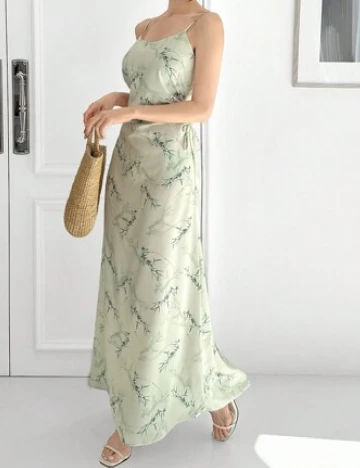 Rochie lunga SHEIN, verde