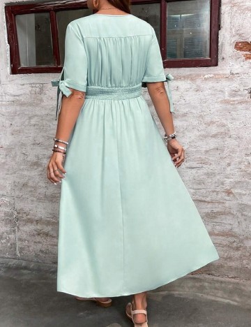 Rochie lunga SHEIN CURVE, verde
