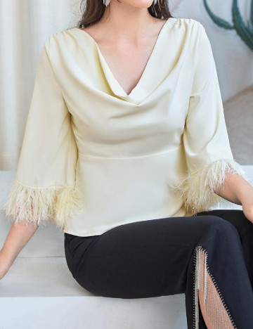 Bluza SHEIN, galben