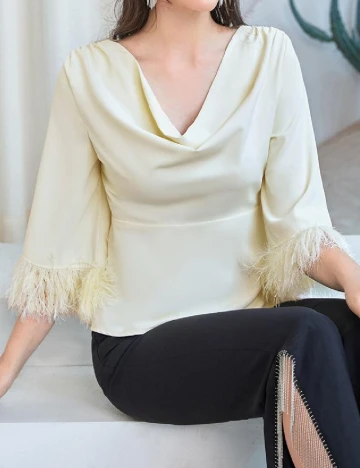 Bluza SHEIN, galben Galben