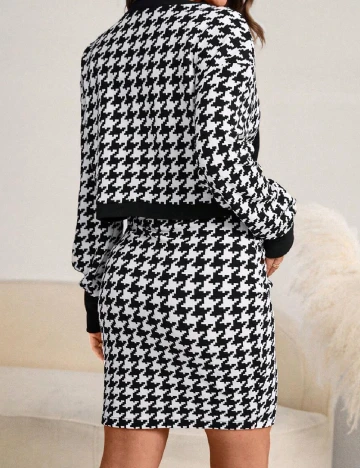 Compleu SHEIN Maternity, alb/negru Alb