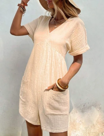 Salopeta Emery Rose, crem