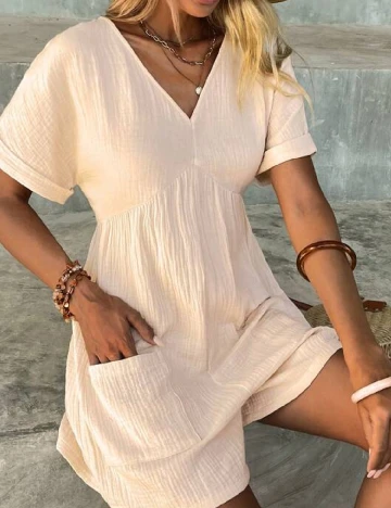 Salopeta Emery Rose, crem