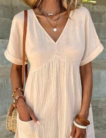 Salopeta Emery Rose, crem