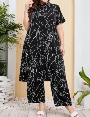 Compleu SHEIN CURVE, negru