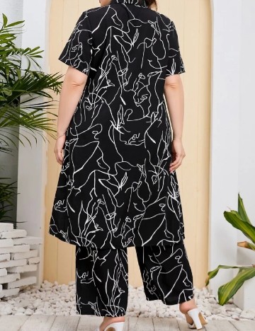 Compleu SHEIN CURVE, negru