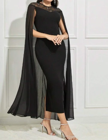 Rochie medie SHEIN, negru