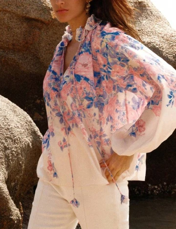 Bluza Anewsta, floral print