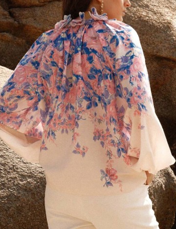 Bluza Anewsta, floral print