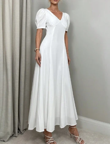 Rochie lunga SHEIN, alb