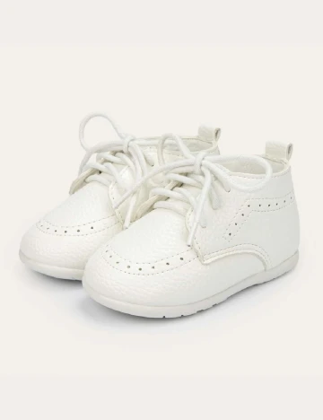 Pantofi Shein Kids, alb