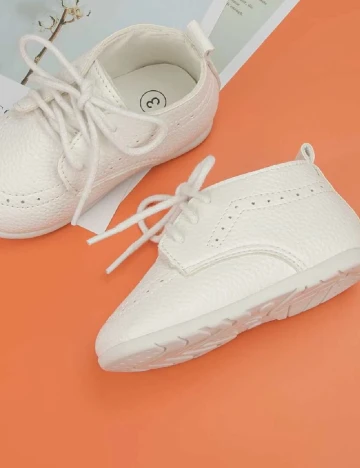 Pantofi Shein Kids, alb