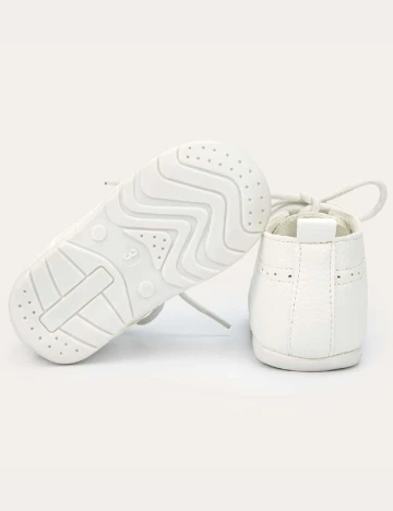 Pantofi Shein Kids, alb