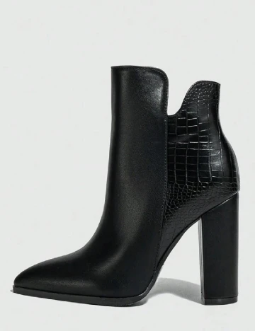 Botine SHEIN, negru