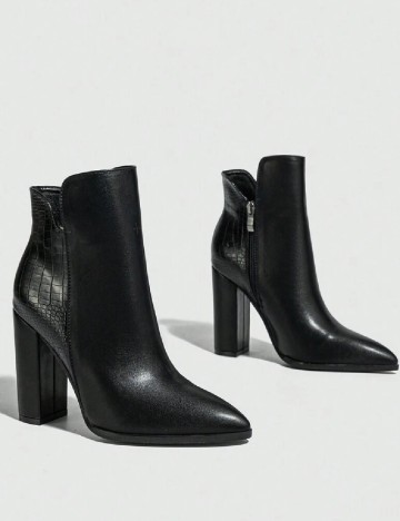 Botine SHEIN, negru