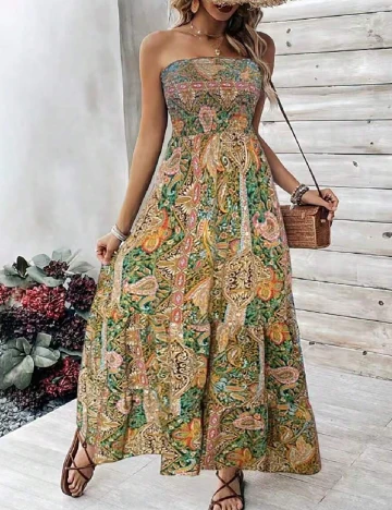 Rochie lunga SHEIN, mix culori