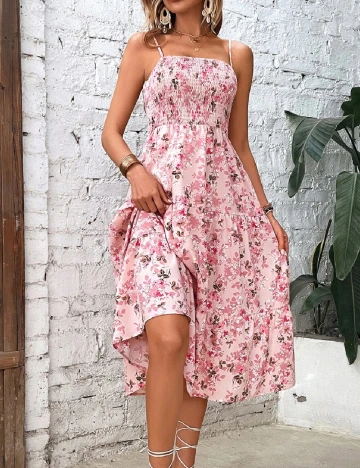 Rochie medie SHEIN, roz