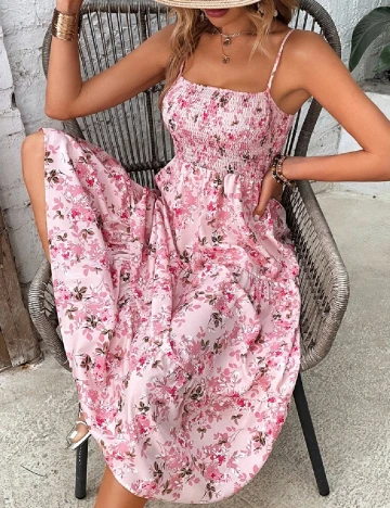 Rochie medie SHEIN, roz