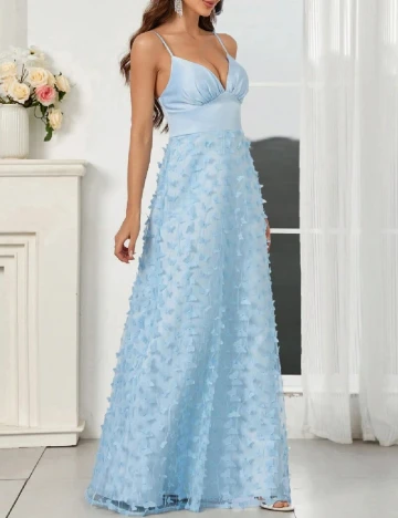 Rochie lunga SHEIN, albastru Albastru