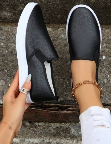Espadrile SHEIN, negru