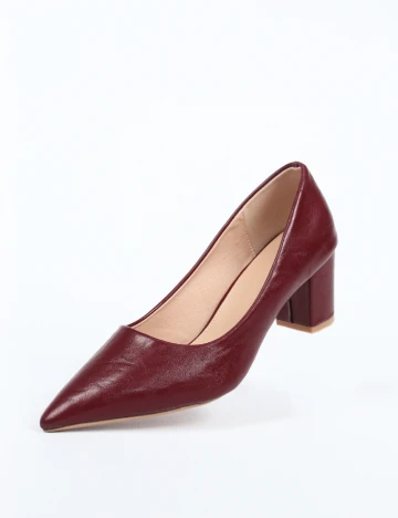 Pantofi SHEIN, visiniu Rosu