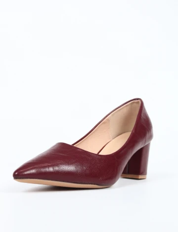 Pantofi SHEIN, visiniu Rosu