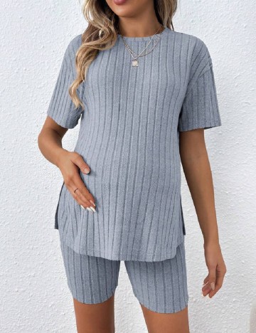 Compleu SHEIN Maternity, albastru