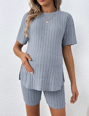 Compleu SHEIN Maternity, albastru