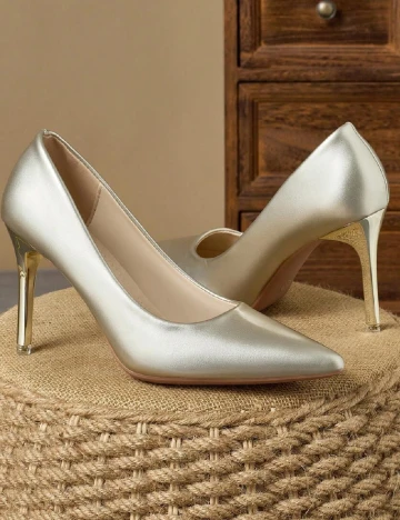 Pantofi SHEIN, bej Crem