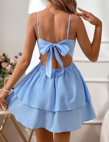 Rochie scurta SHEIN, albastru