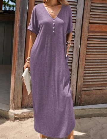Rochie lunga SHEIN, mov