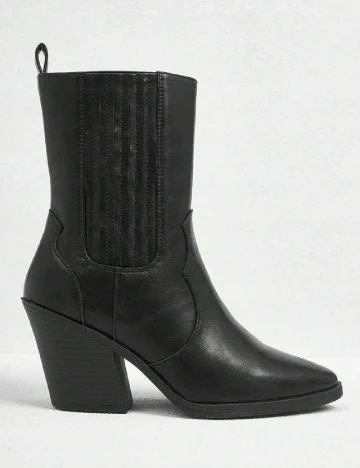 Botine SHEIN, negru