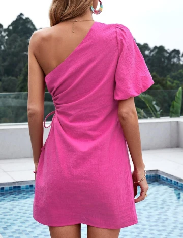 Rochie scurta SHEIN, roz